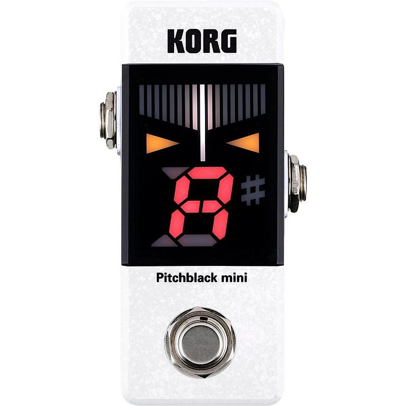 Korg Pitchblack Mini Limited Edition Pedal Tuner White