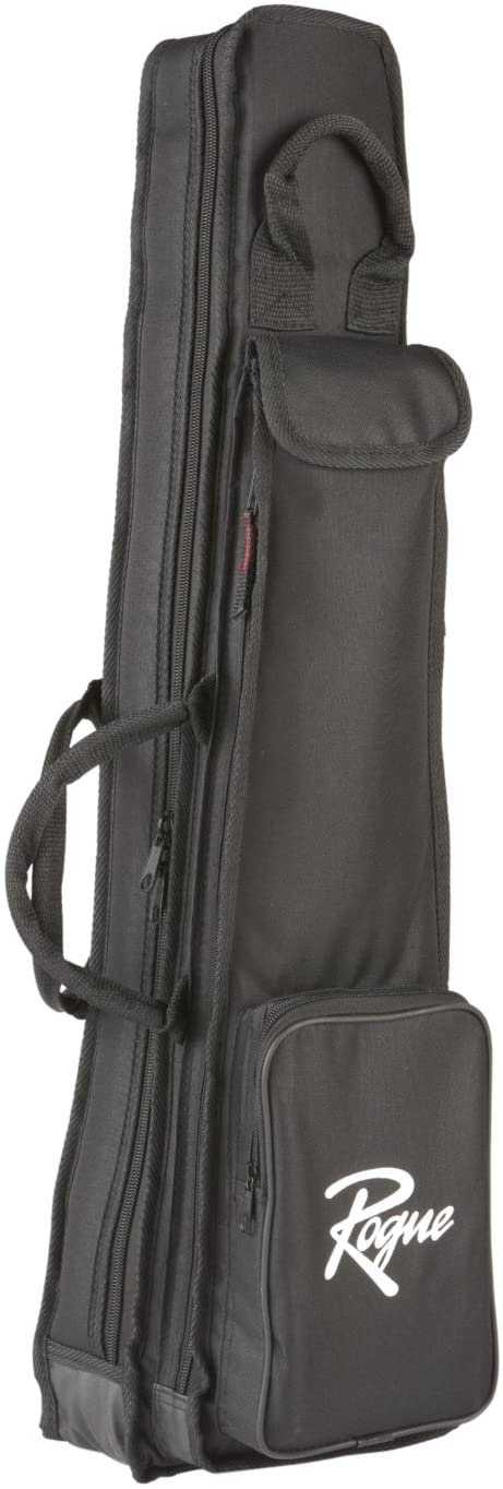 Rogue RLS-1 Lap Steel Guitar with Stand and Gig Bag Metallic Black