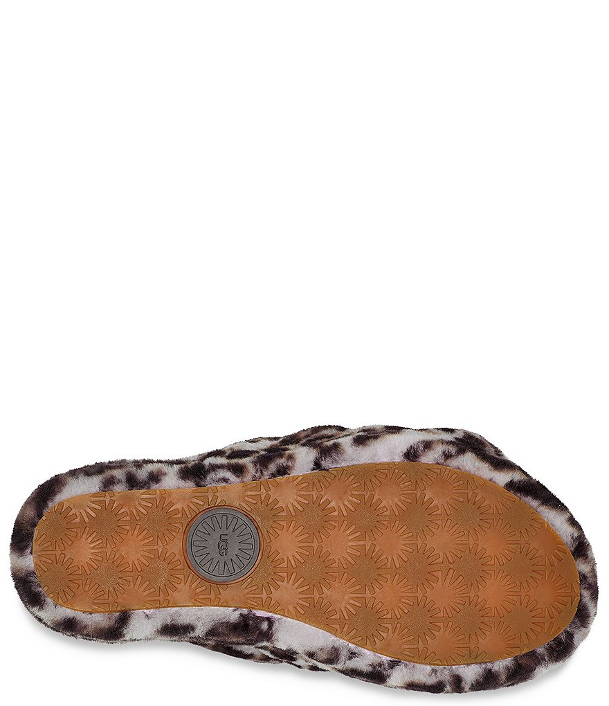 UGG&reg; Fluff Yeah Panther Fur Slides