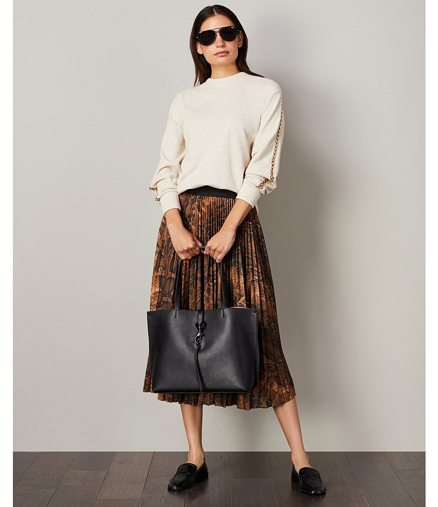 Schutz Hada Croco Print Leather Loafers