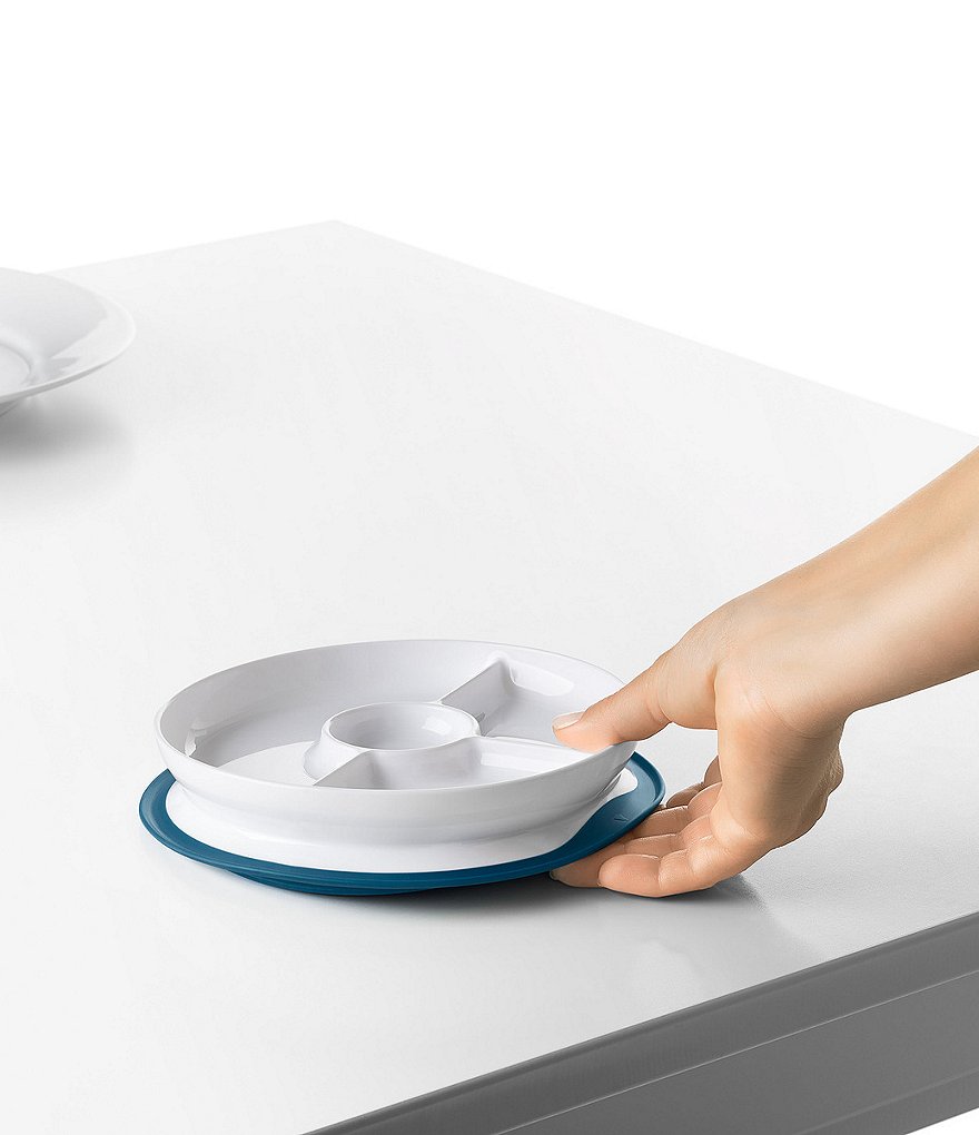 OXO Tot Stick & Stay Suction Divided Plate