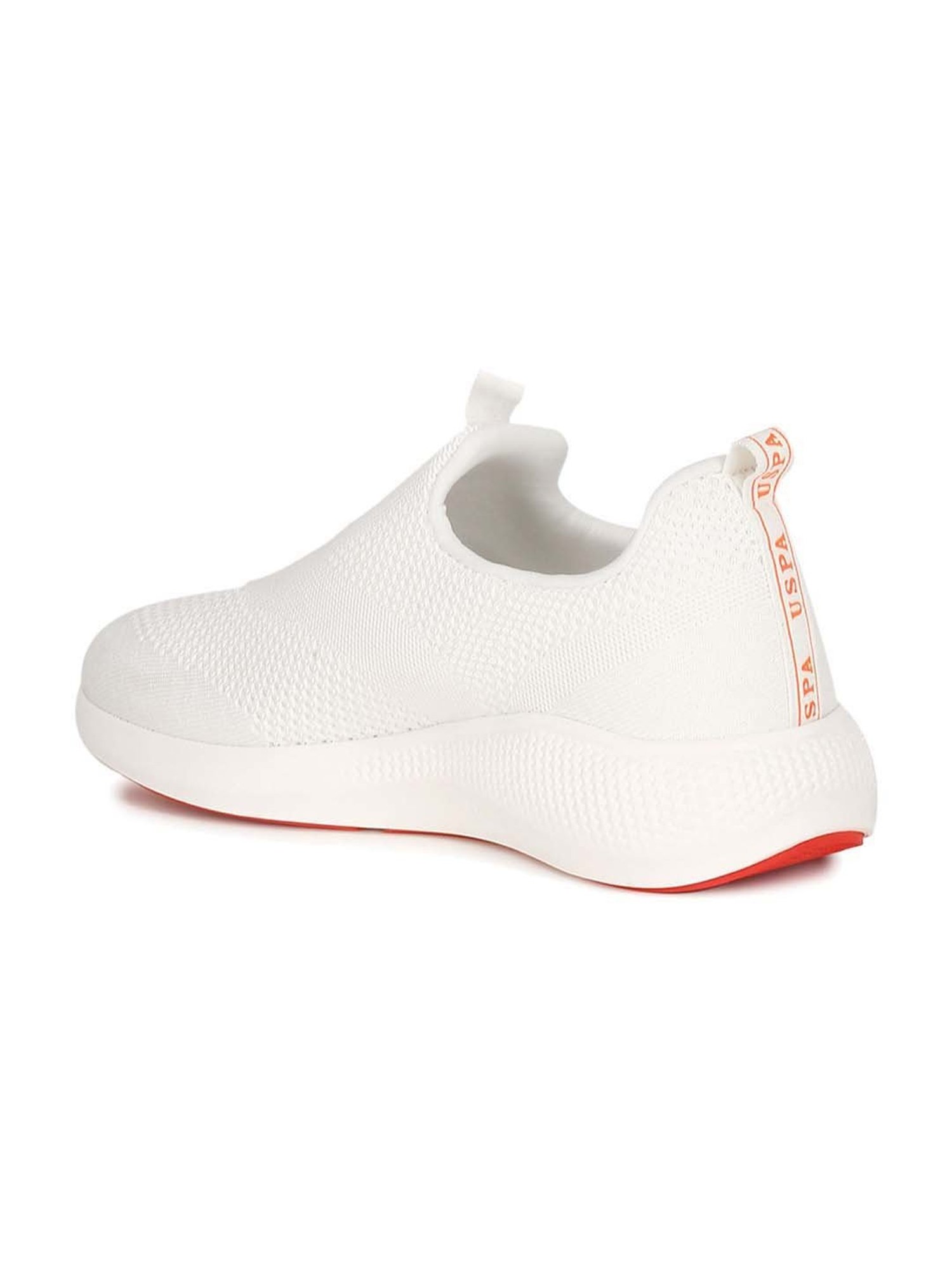 U.S. Polo Assn. Men's Off White Walking Shoes