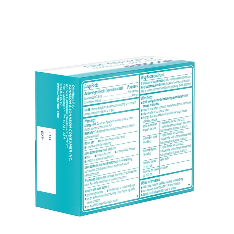 Imodium Multi-Symptom Relief Caplets - 24ct