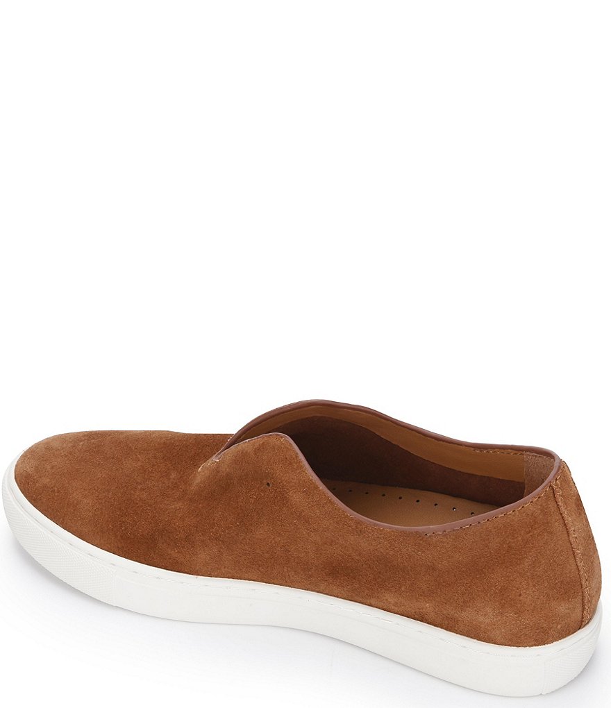 Gentle Souls Rory Suede Deconstructed Slip-On Sneakers