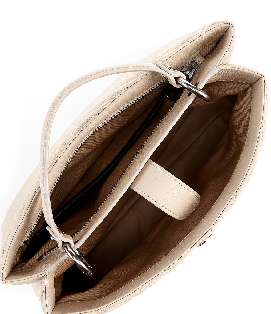 REBECCA MINKOFF Edie Large Top Handle Satchel Bag