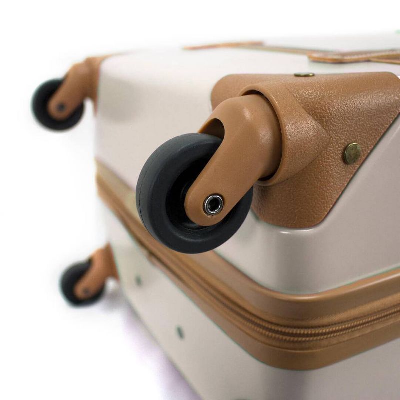 Chariot Travelware CH-505 2pc Luggage Set - Ivory