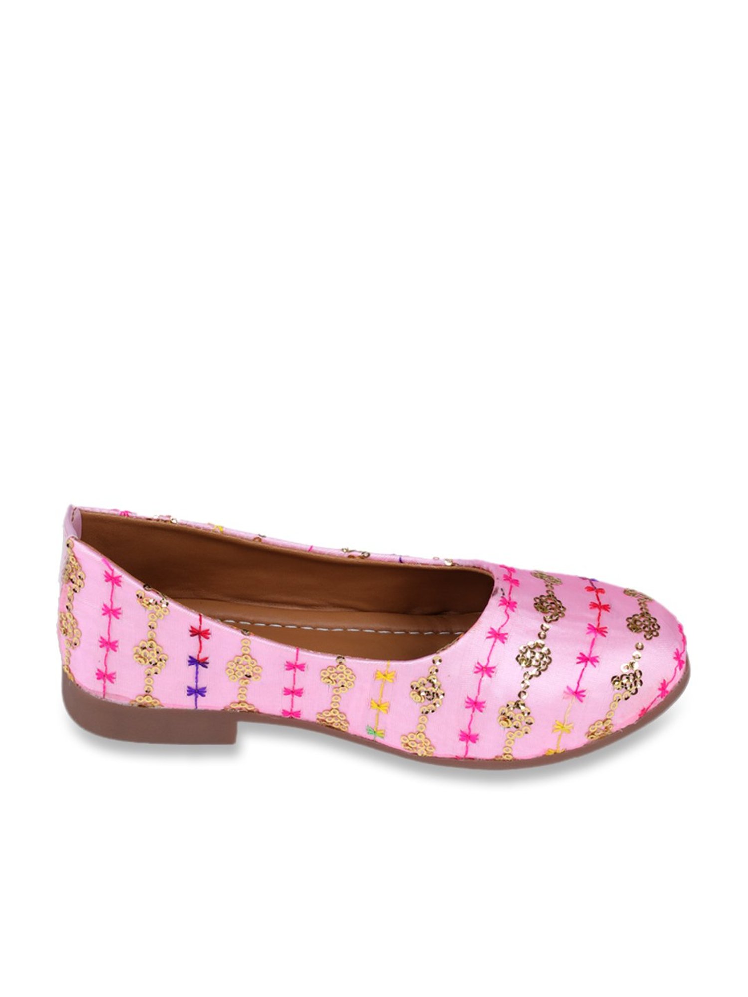Tiny Bugs Kids Pink Flat Ballets