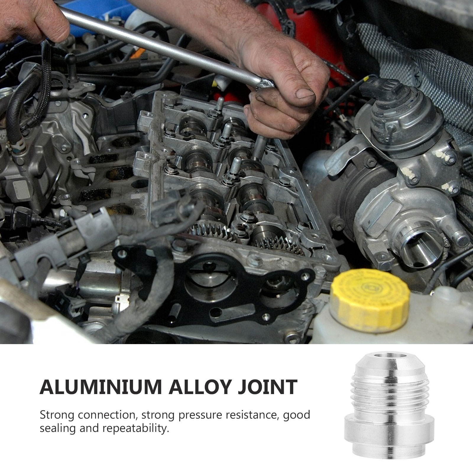 1 Pc Welded Joint Durable Premium Sturdy Welded Joint Adapter Connector for Car  Auto