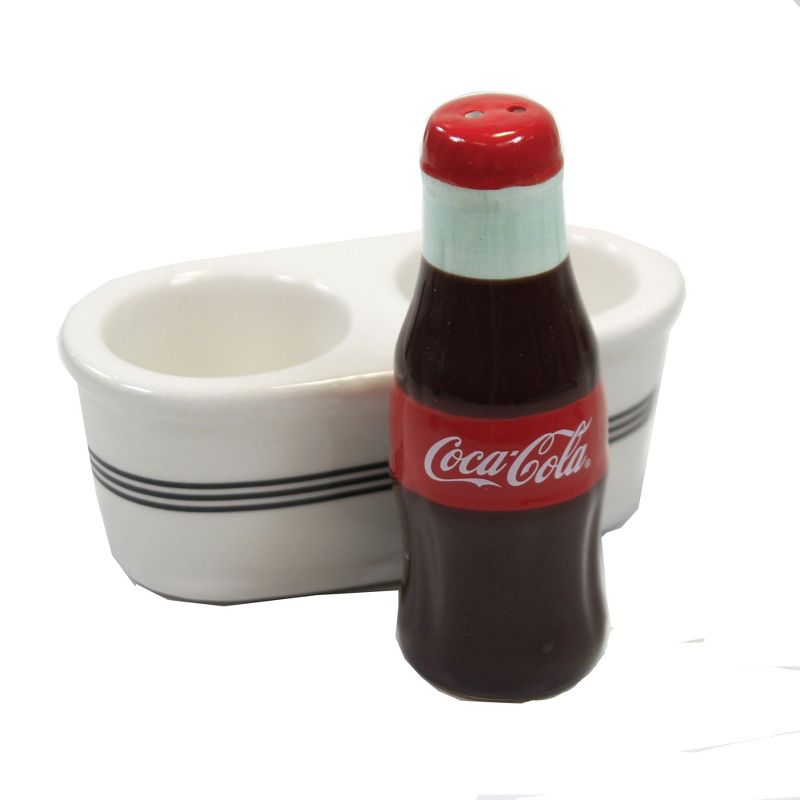 Tabletop 4.5" Coca-Cola Salt And Pepper Seasonings Transpac  -  Salt And Pepper Shaker Sets