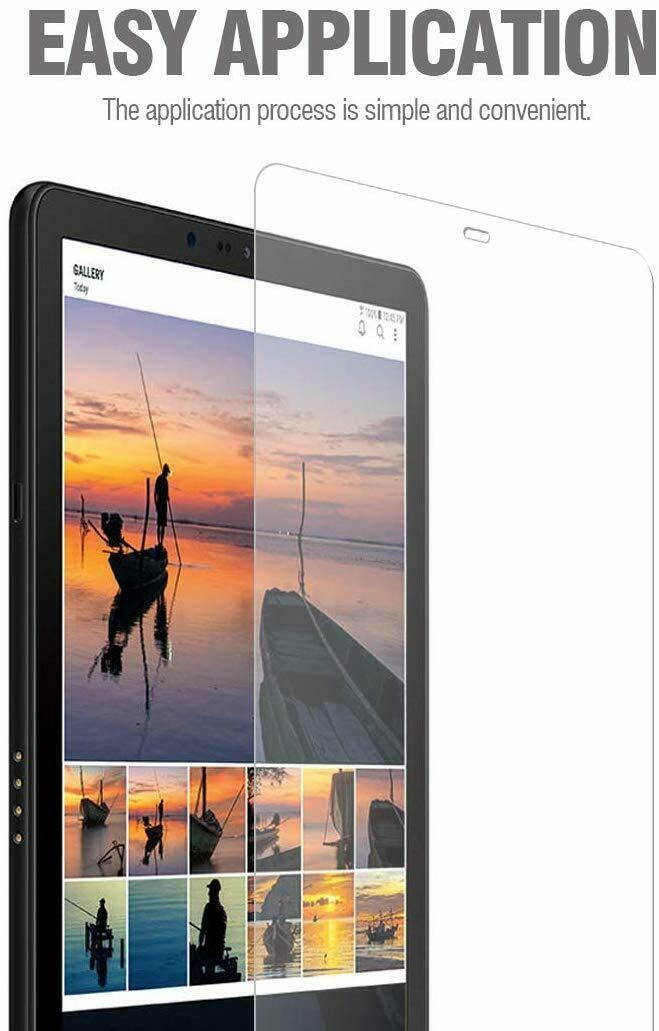 For Galaxy Tab S4 10.5 Tempered Glass [Scratch-Resistant] Screen Protector Clear