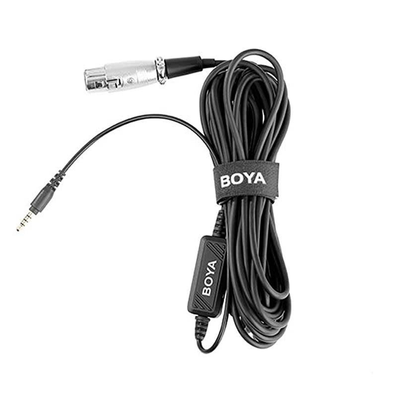BYM1DM Dual Lavalier Universal Microphone with a Single 18 Stereo Connector for Smartphones DSLR Camears Camcorders