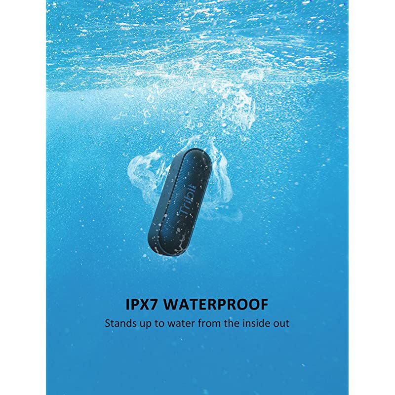 XSound Go Bluetooth Speakers 12W Portable Speaker Loud Stereo Sound Rich Bass IPX7 Waterproof 24 Hour Playtime 66 ft Bluetooth Range Builtin Mic Outdoor Party Wireless Speaker