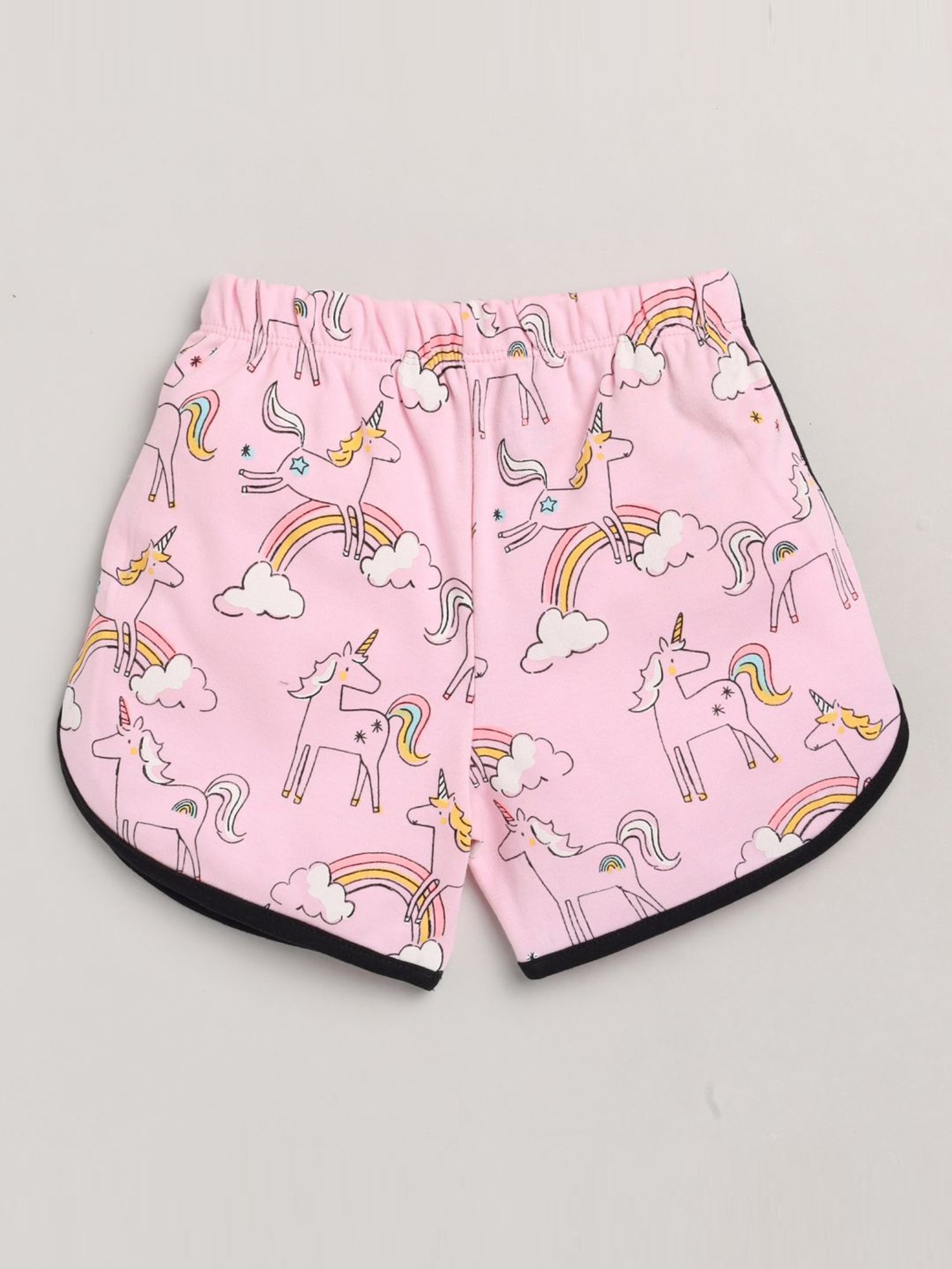 Lazy Shark Kids Green Printed T-Shirt & Shorts