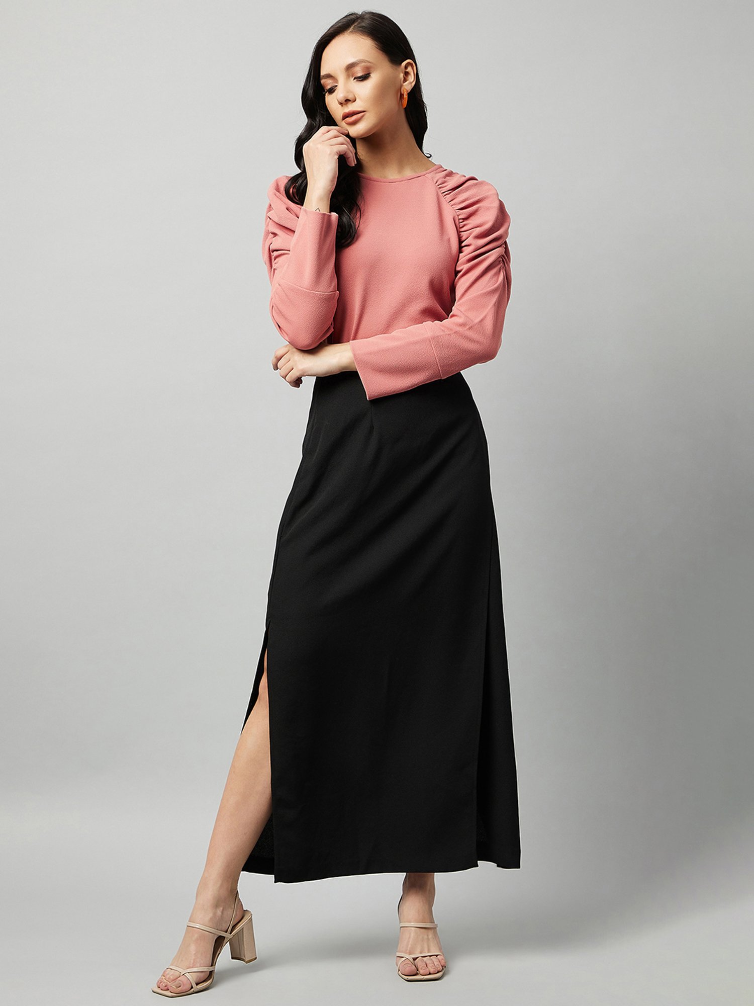 Marie Claire Pink Top