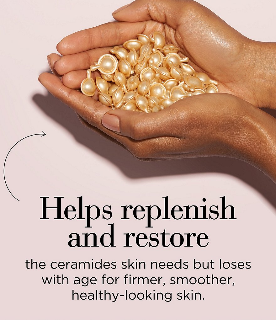 Elizabeth Arden Advanced Ceramide Capsules Serum, 60 Count, 4-Piece Skin Care Gift Set