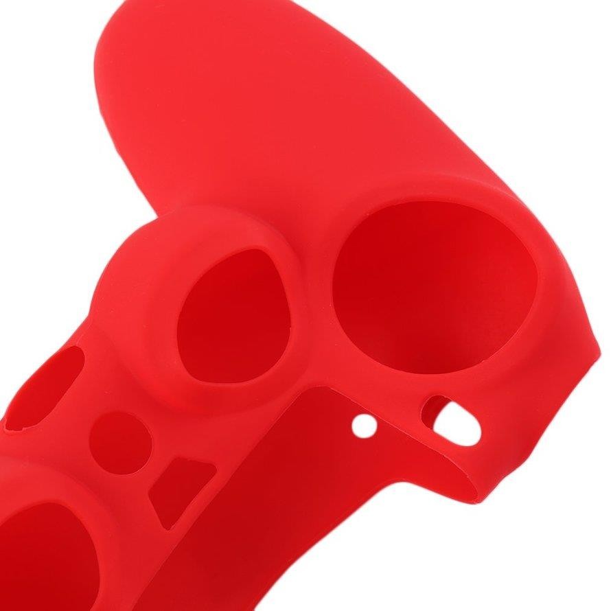 New Soft Silicone Rubber Gel Skin Non-slip Case Cover for PS4 Controller