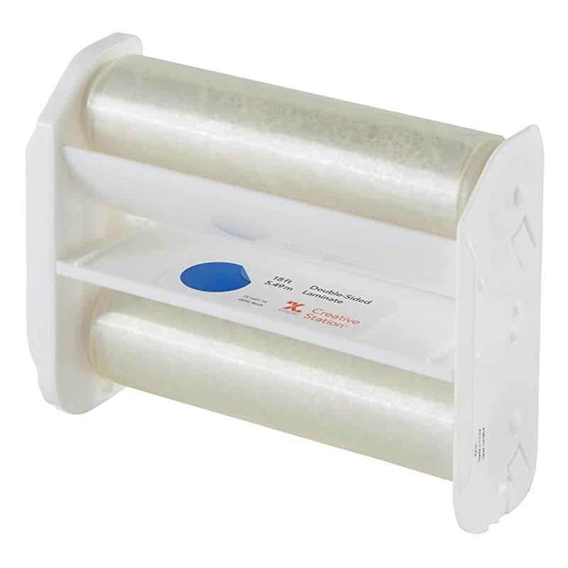 Double-Sided Laminate Refill for the Creative Station & Creative Statio Lite, 5" x 18', Refill Cartridge for Label Maker, Laminator Machine, Home Office & Home School Craft Supplies (DL1601-18)