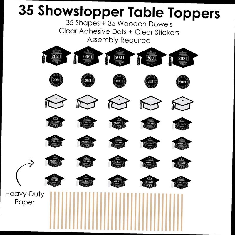 Big Dot of Happiness Senior Strong - Hanging Porch Class of 2021 Graduation Party Outdoor Decorations - Front Door Decor - 1 Piece Sign