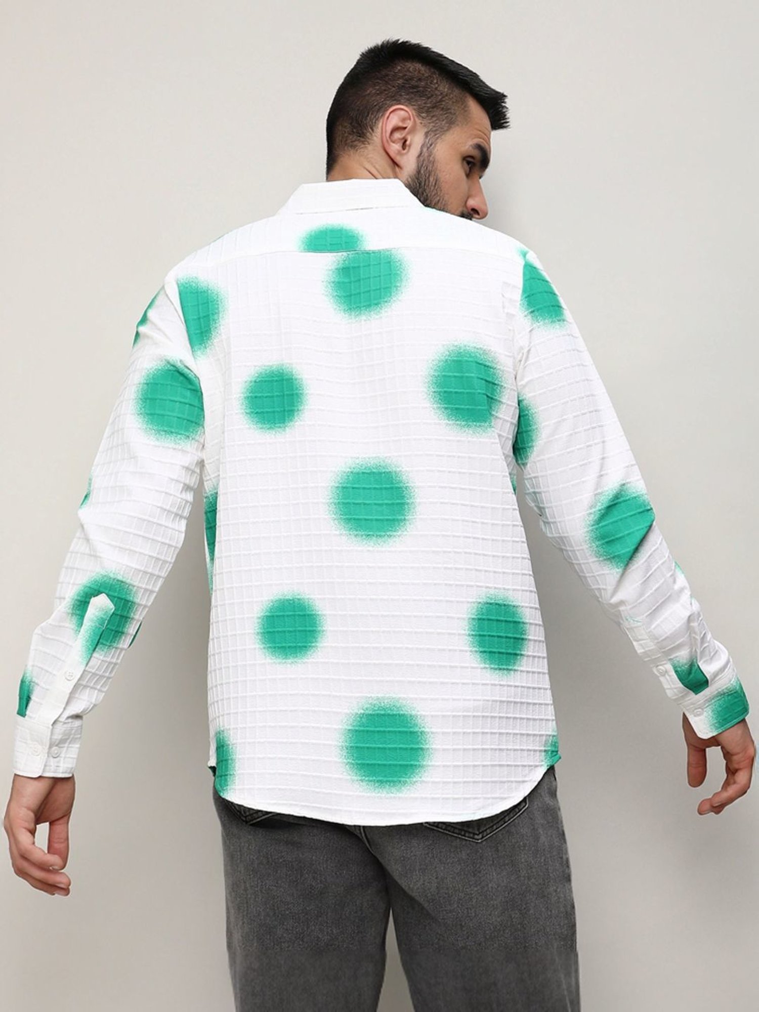 Campus Sutra Multicoloured Regular Fit Printed Shirt