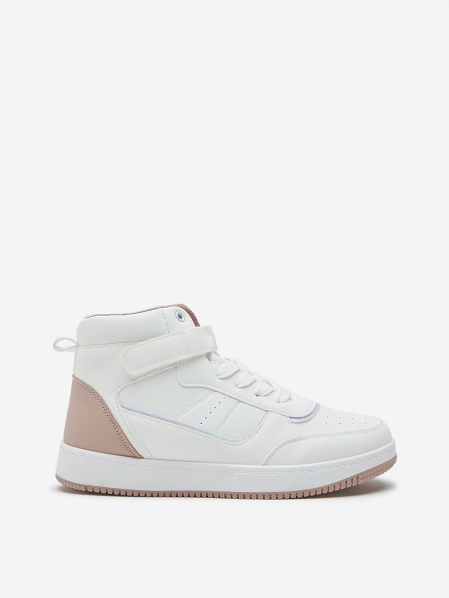 Yellow by Westside Pink High-Top Lace-Up Boots