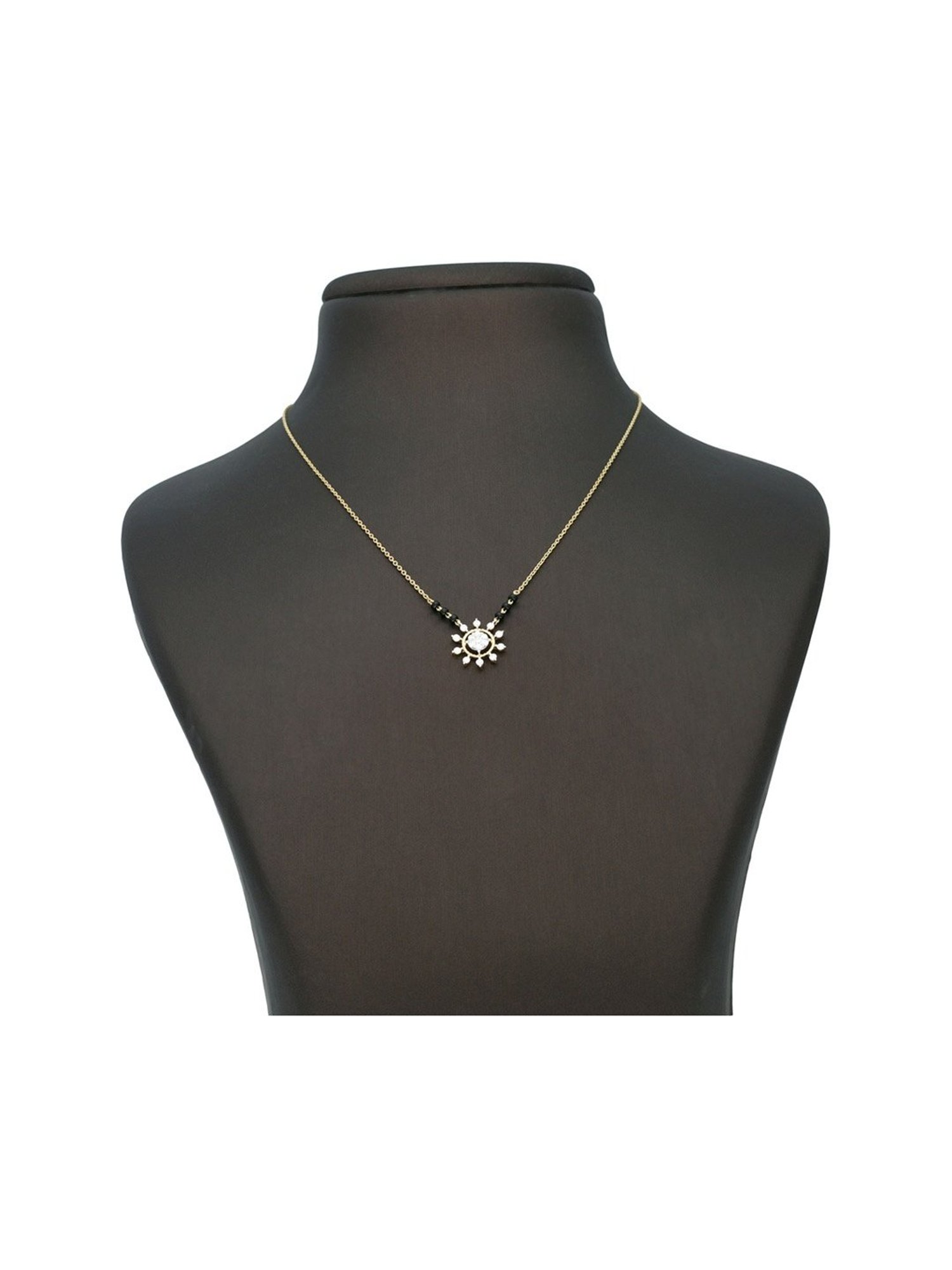 Waman Hari Pethe Jewellers 18k Gold & Diamond Mangalsutra for Women