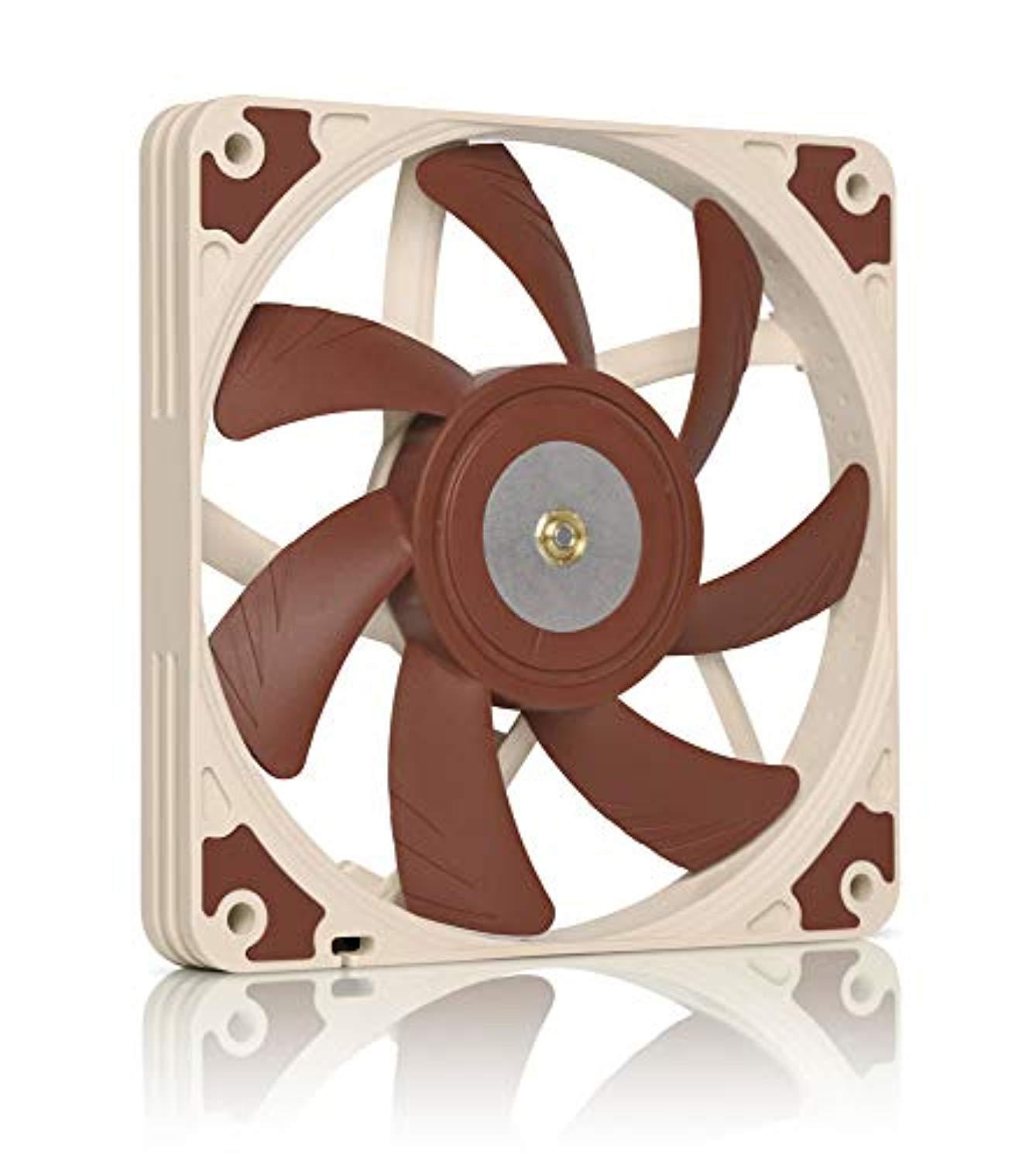 noctua nfa12x15 pwm premiumquality quiet slim 120mm fan