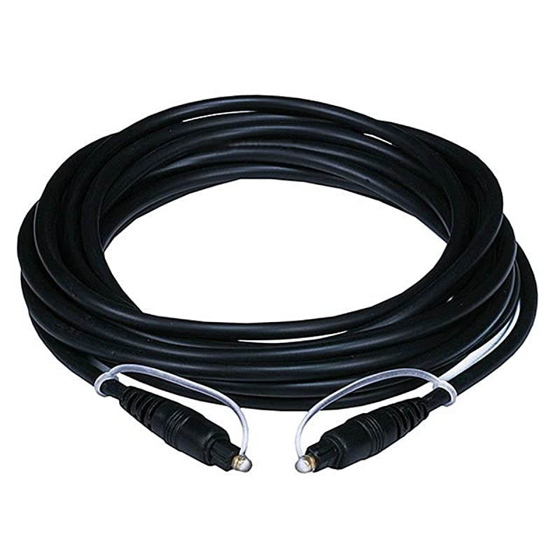 com 6 ft 18 m Digital Optical Audio Cable Toslink Digital Optical SPDIF UltraThin MaleMale Optical Audio Cable THINTOS6