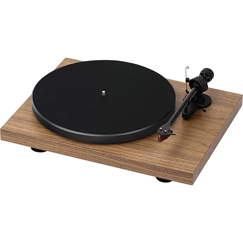 Debut Carbon DC Turntable with Ortofon 2M Red Cartridge (Matte Walnut)