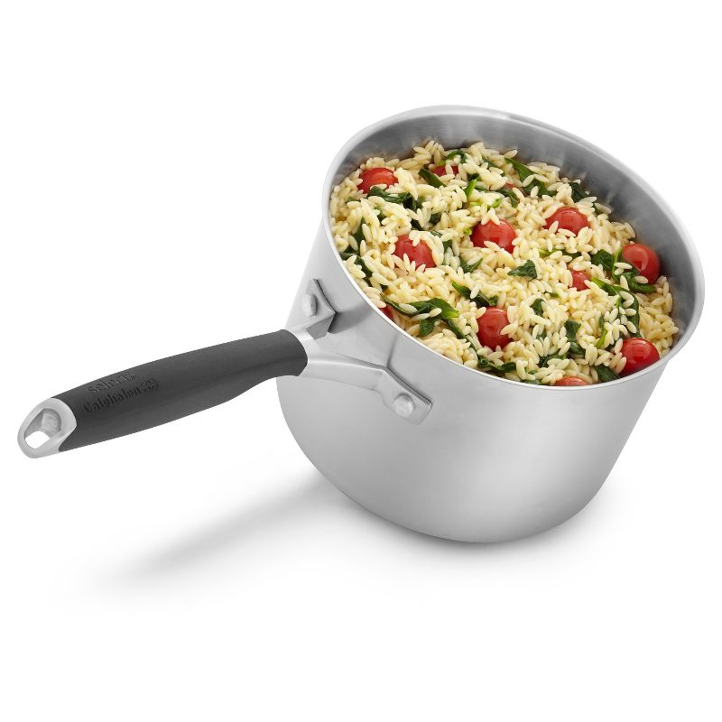 Select by Calphalon 3.5 Quart Stainless Steel Saucepan
