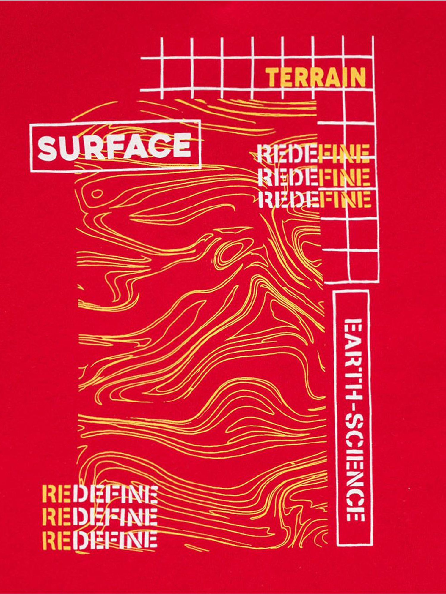 Edheads Kids Red Cotton Printed T-Shirt