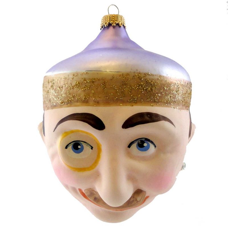 Larry Fraga Larry Christmas Ornament Monocle  -  Tree Ornaments