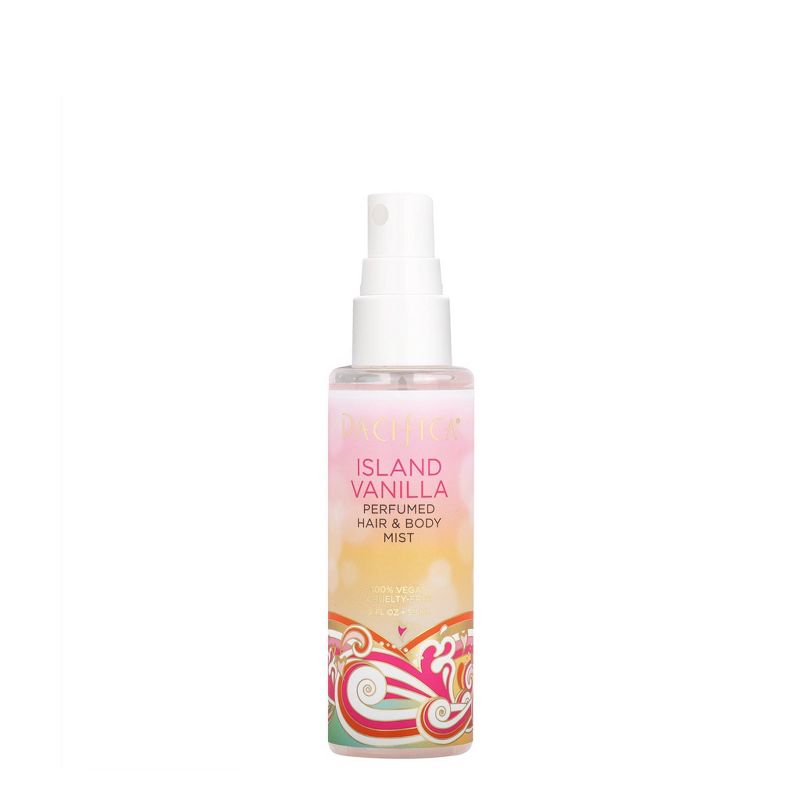 Women's Island Vanilla by Pacifica Mini Perfumed Hair & Body Spray - 2 fl oz