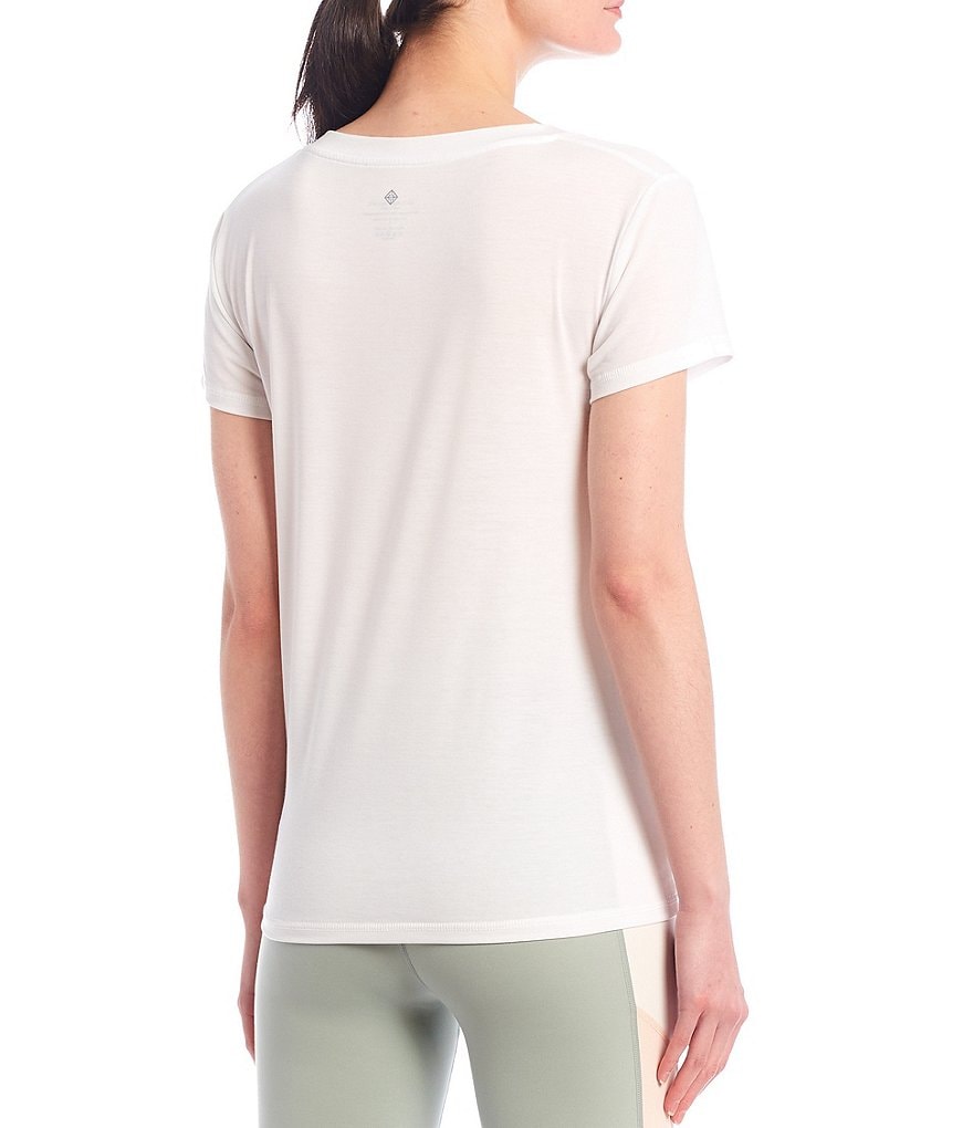 IBKUL Pricilla Print Long Sleeve Mock Neck Top