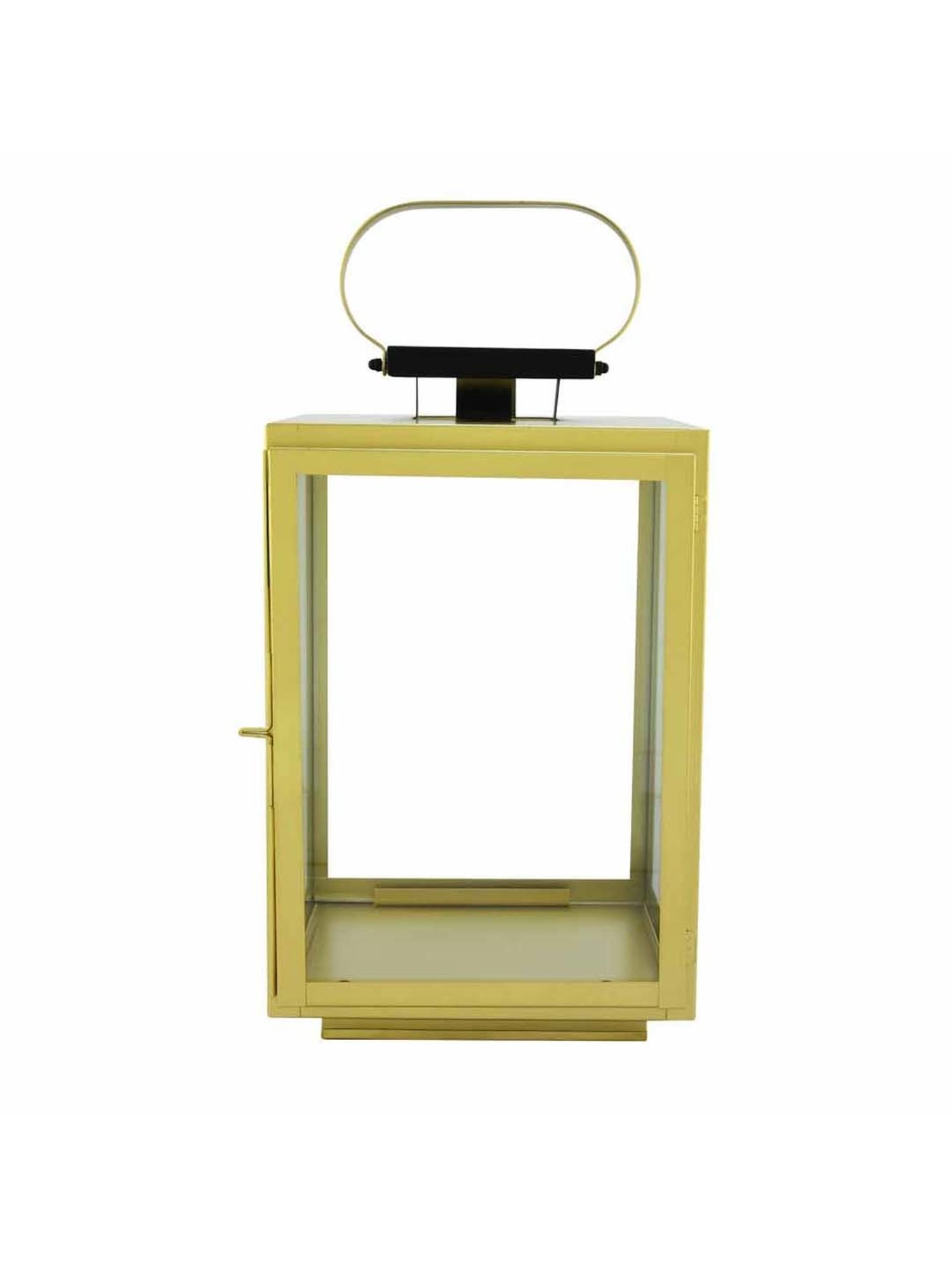 @home Nilkamal Gold Iron Modern Small Lantern