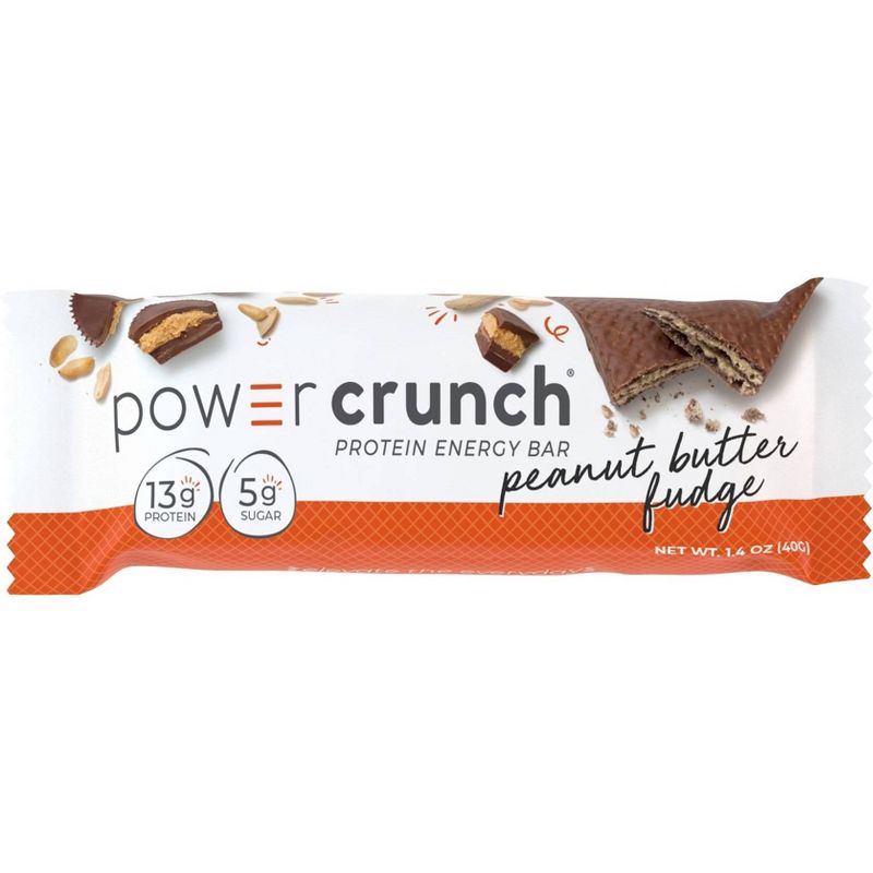 Power Crunch Protein Energy Bar - Peanut Butter Fudge - 12ct