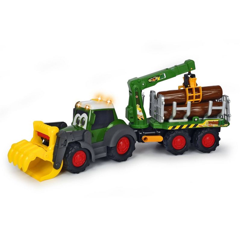 Dickie Toys Happy Fendt 25" Forester Truck and Trailer