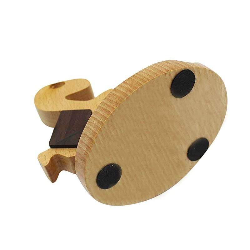 Cute Horse Cell Phone Holder Stand Wooden Smartphone Desk Holder for iPhone XsMaxXRX87 PlusGoogle PixelSamsung Galaxy Note