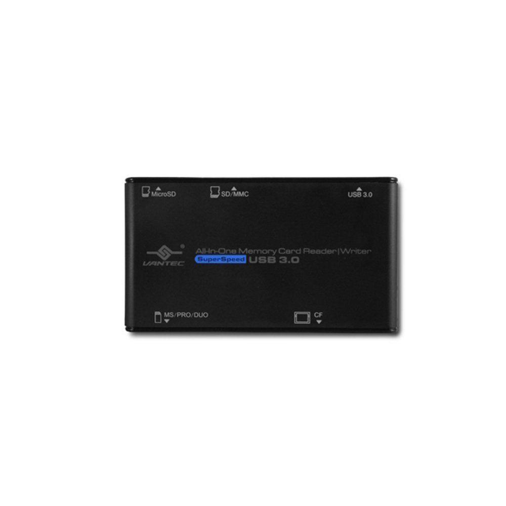 Vantec UGT-CR513-BK Multi-Slot External Card Reader USB 3.0, Black