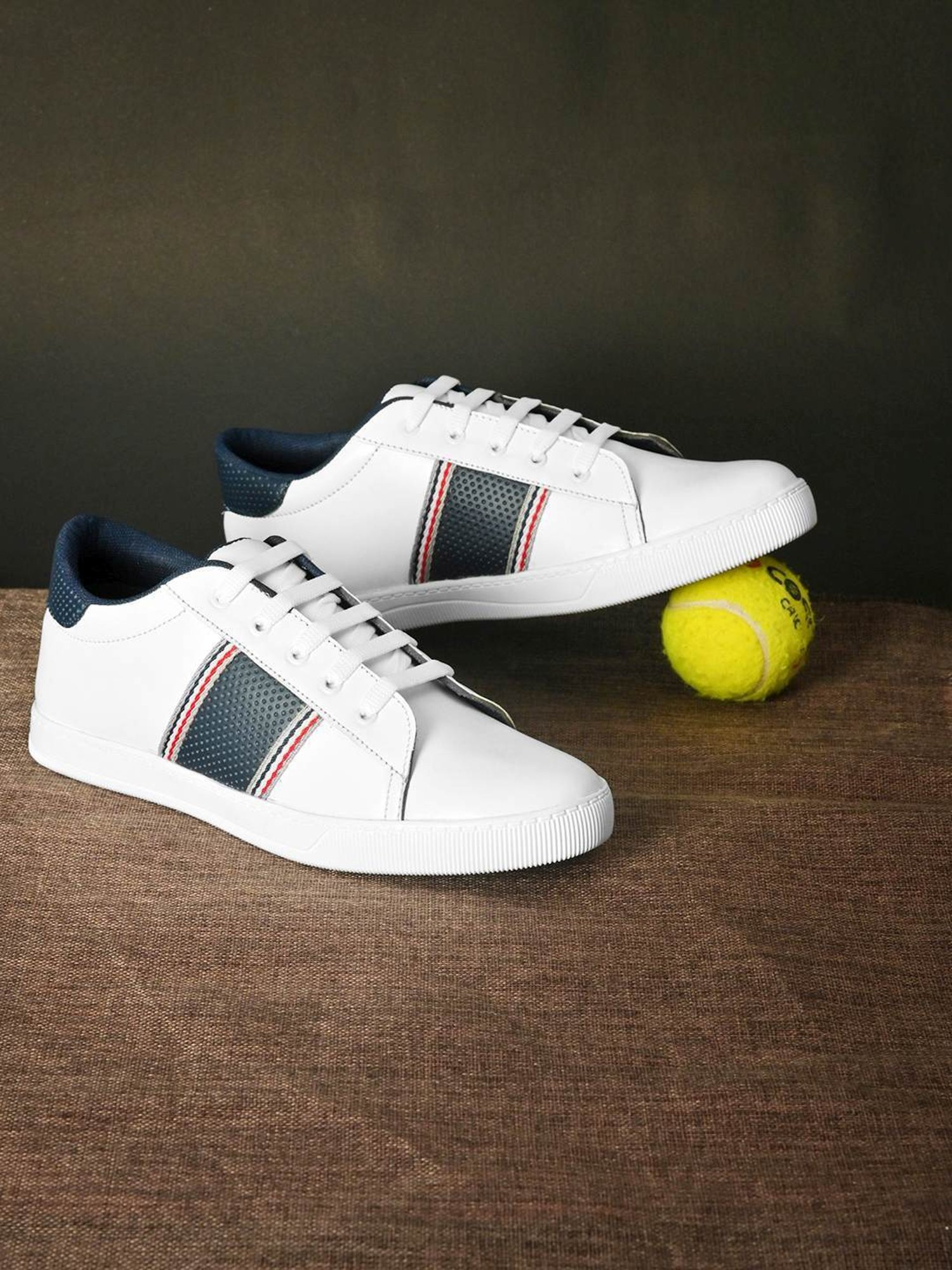 Giorgio Men's Chalk White Casual Sneakers