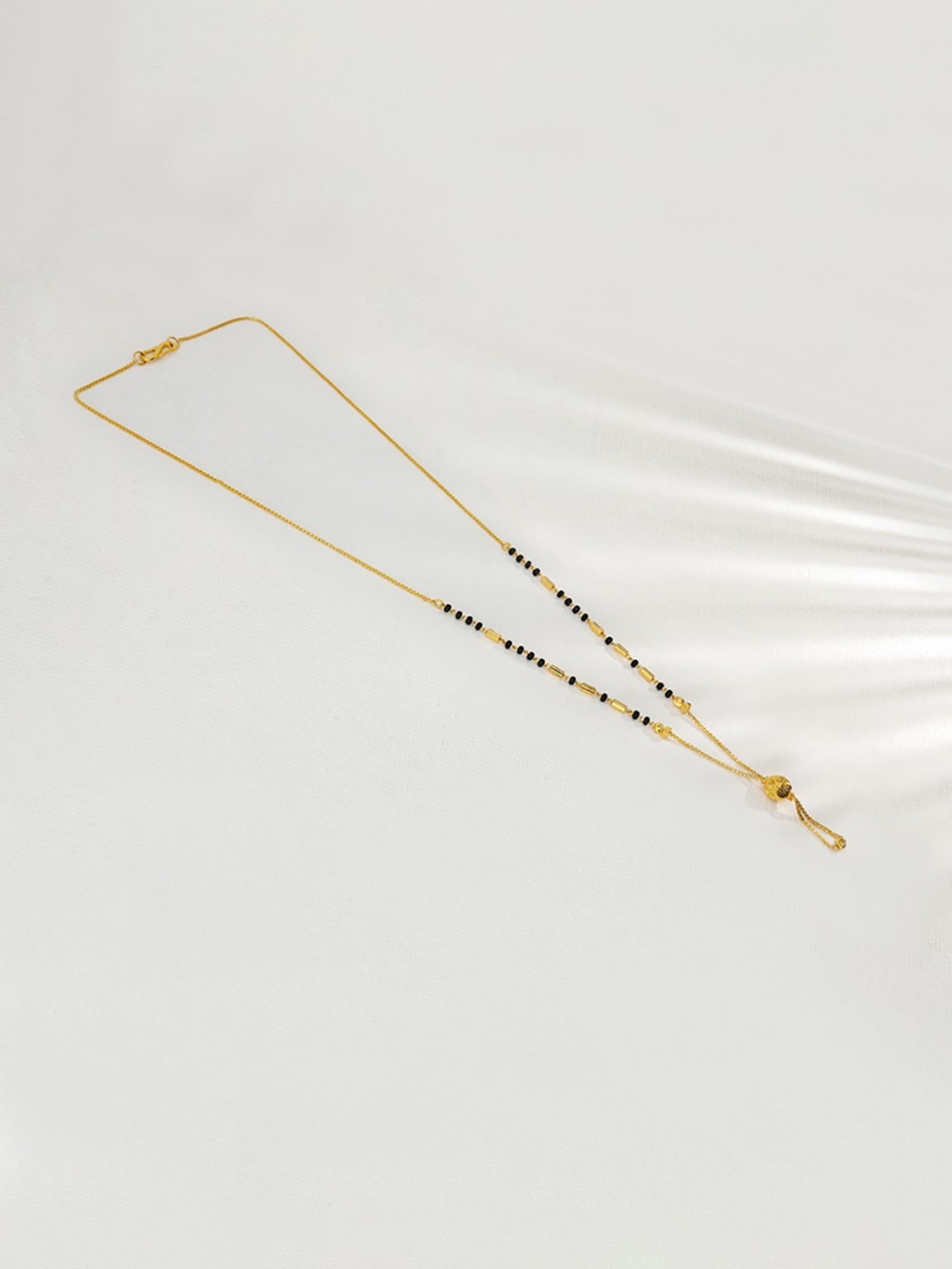 P.N.Gadgil Jewellers Noir Grace 22k Gold Mangalsutra