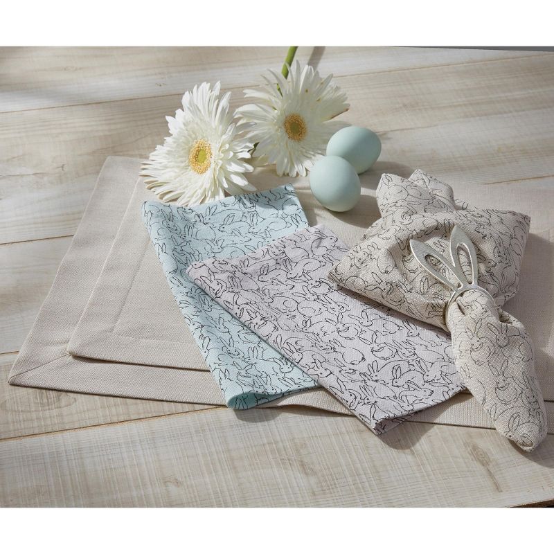 C&F Home French Stripe Navy Napkin Set of 6