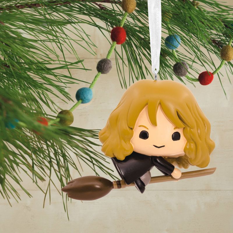 Hallmark Harry Potter Hermione Granger on Broom Christmas Tree Ornament