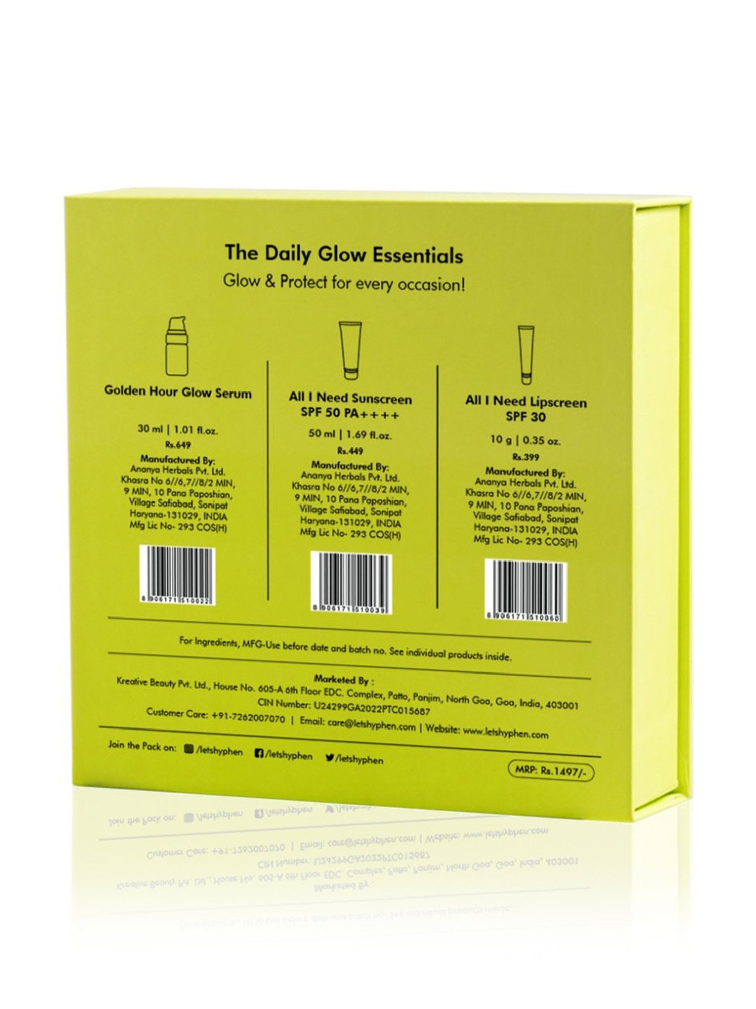 Hyphen Daily Glow Essentials Gift Kit