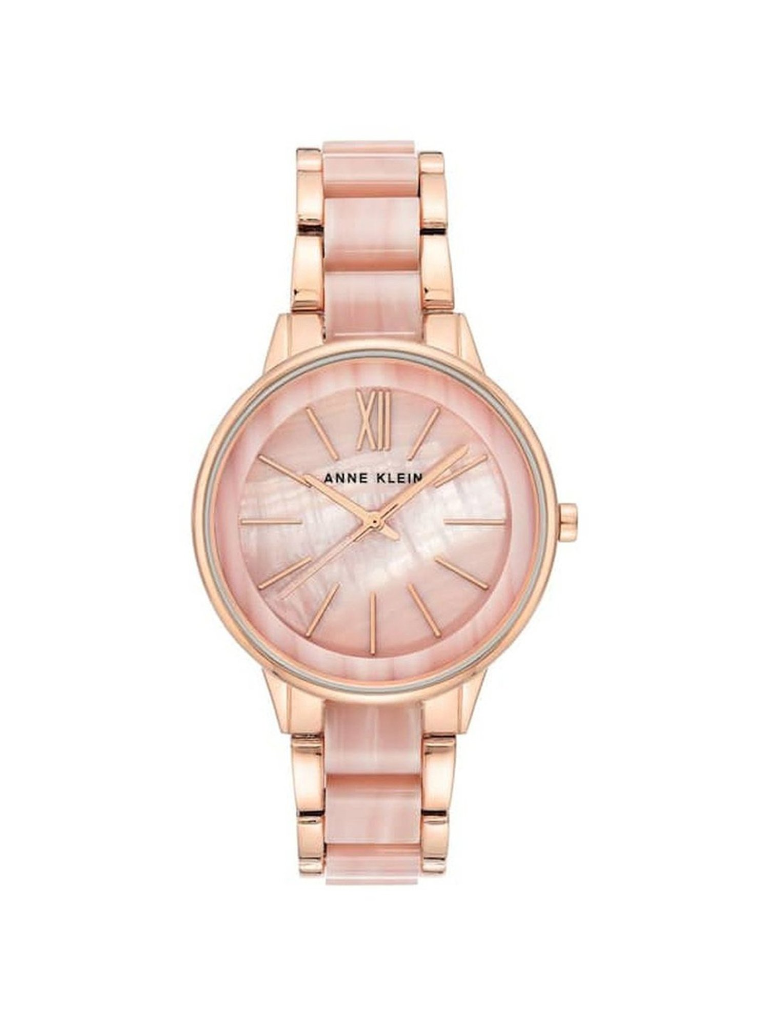 Anne Klein NEAK1412PKRG On Trend Analog Watch for Women