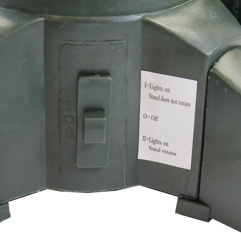 Christmas 8.0" Rotating Christmas Tree Stand Electric Plug In Motion  -  Christmas Tree Stands