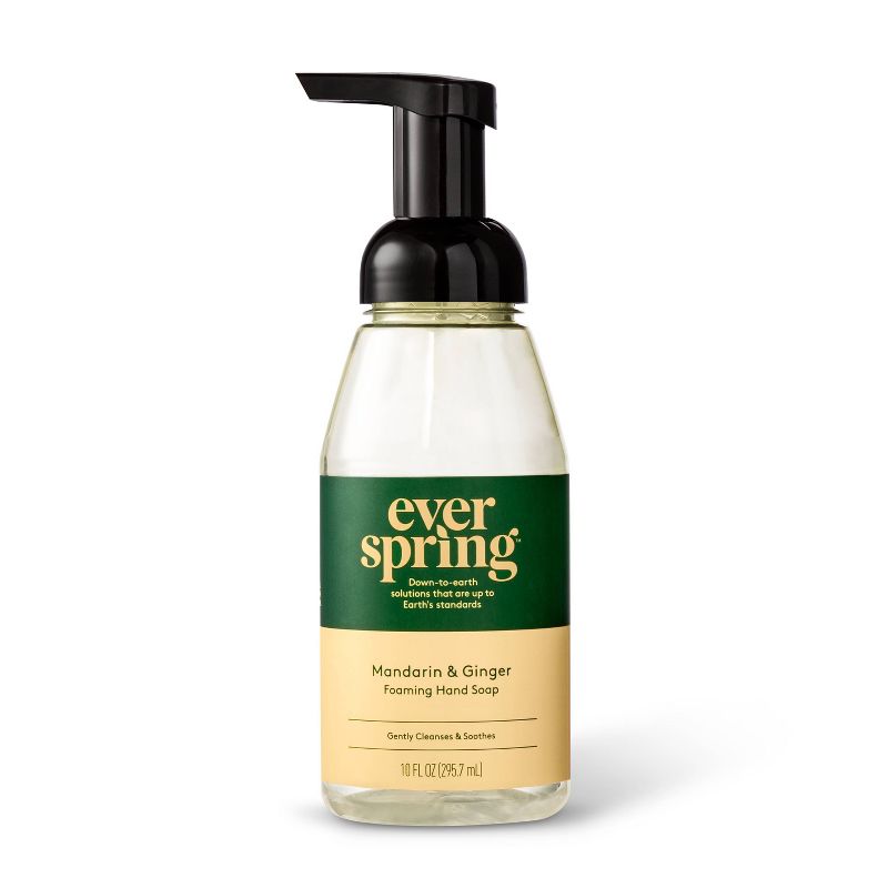 Mandarin & Ginger Foaming Hand Soap - 10 fl oz - Everspring™