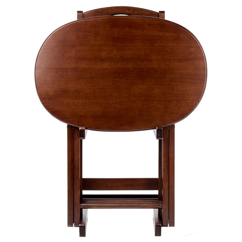 Emma and Oliver 72" x 12" x 12" Birchwood Bar Top Riser with Silver Legs