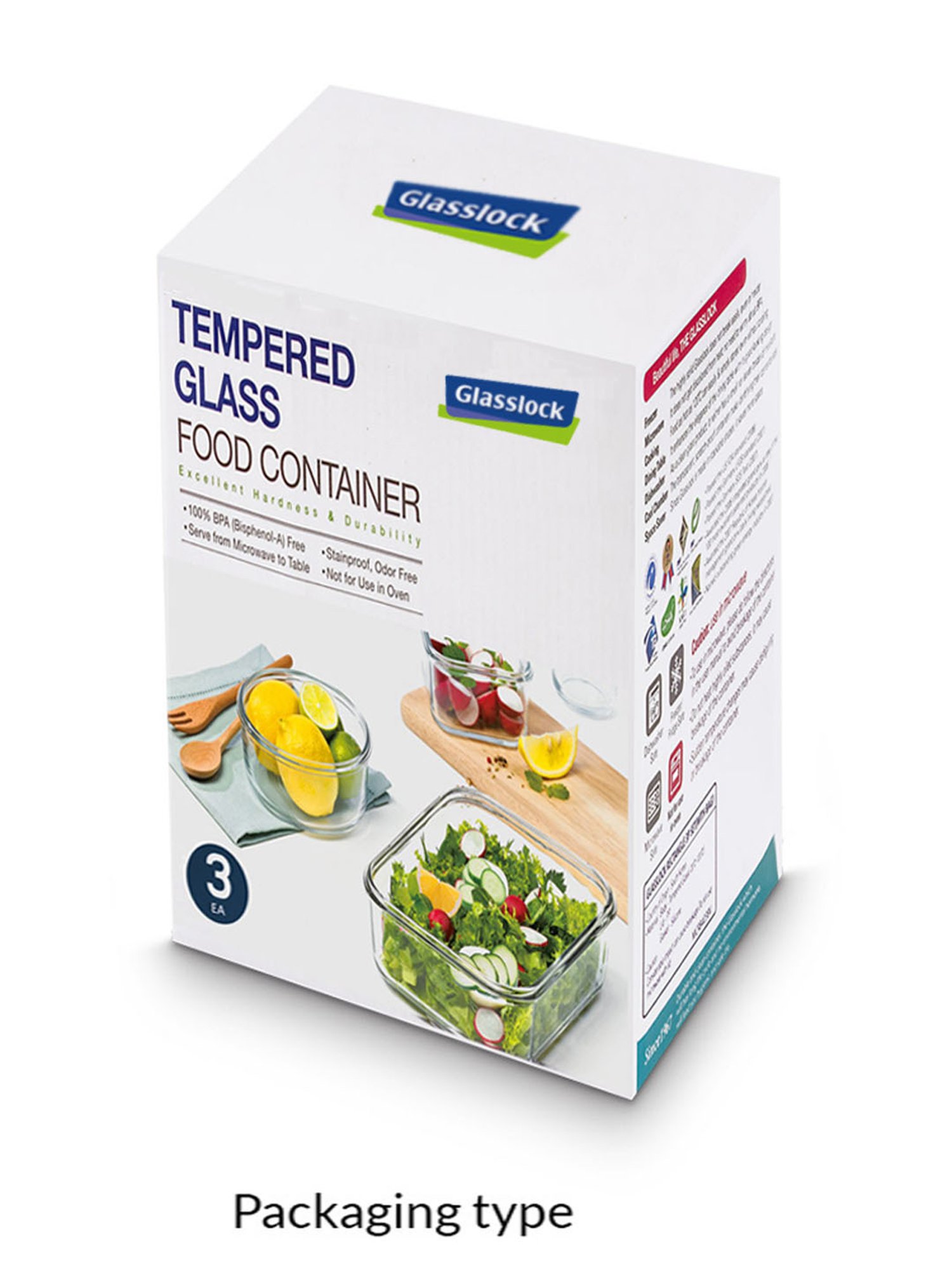 Borosilicate Glass Containers with Lids Microwave Safe Container for Glass Food Storage Containers