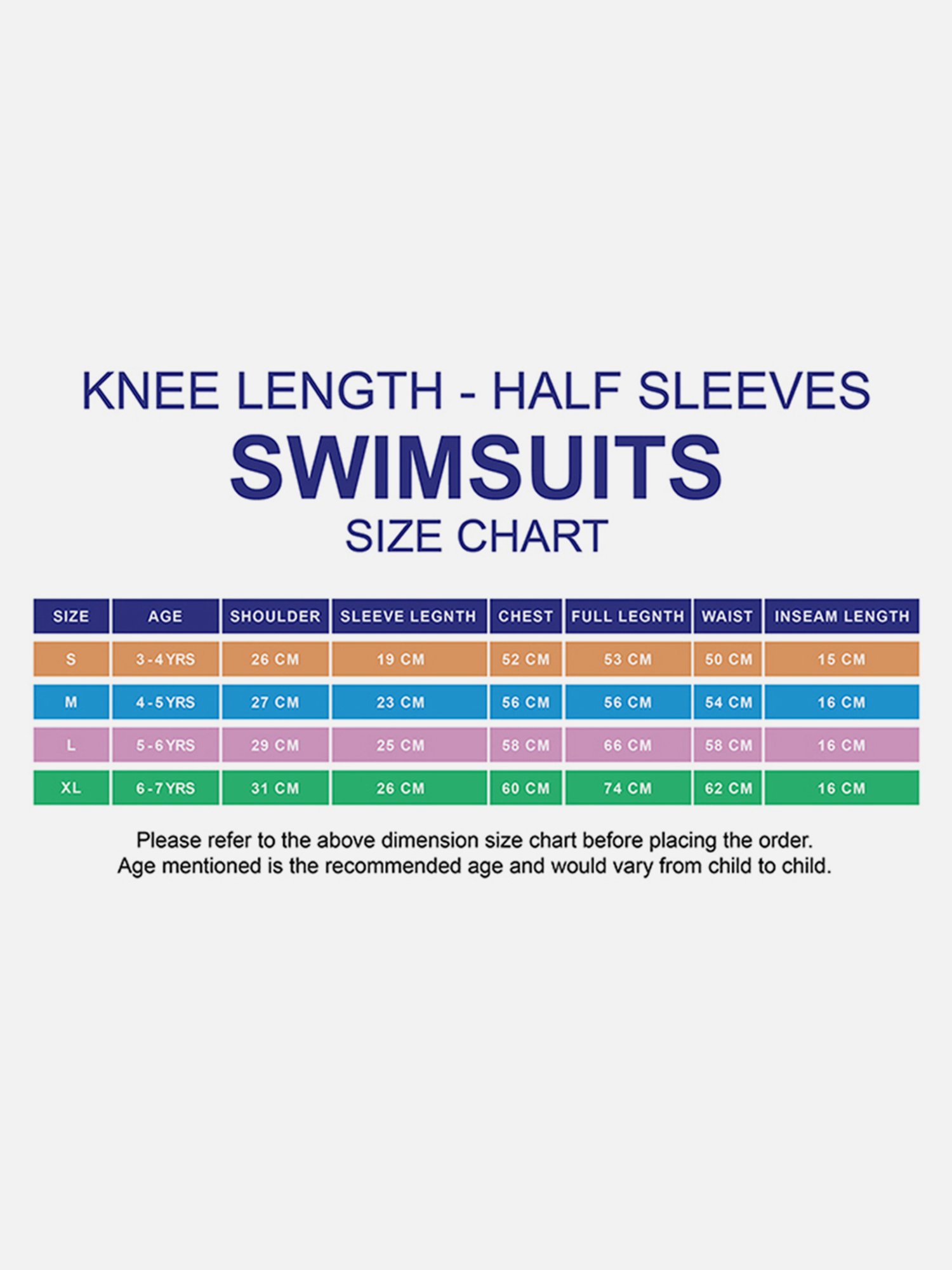 Little Surprise Box Kids Orange Printed Swimsuit with Swim Bag