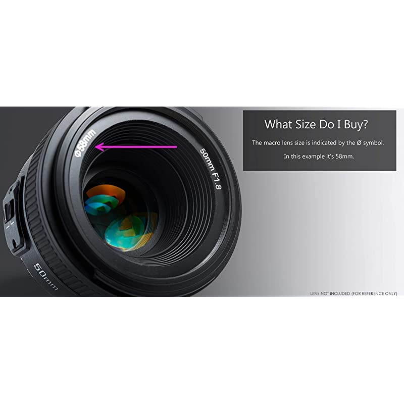 Macro +10 Achromatic HD Close-Up Screw Mount Lens (2 Element) (55mm)